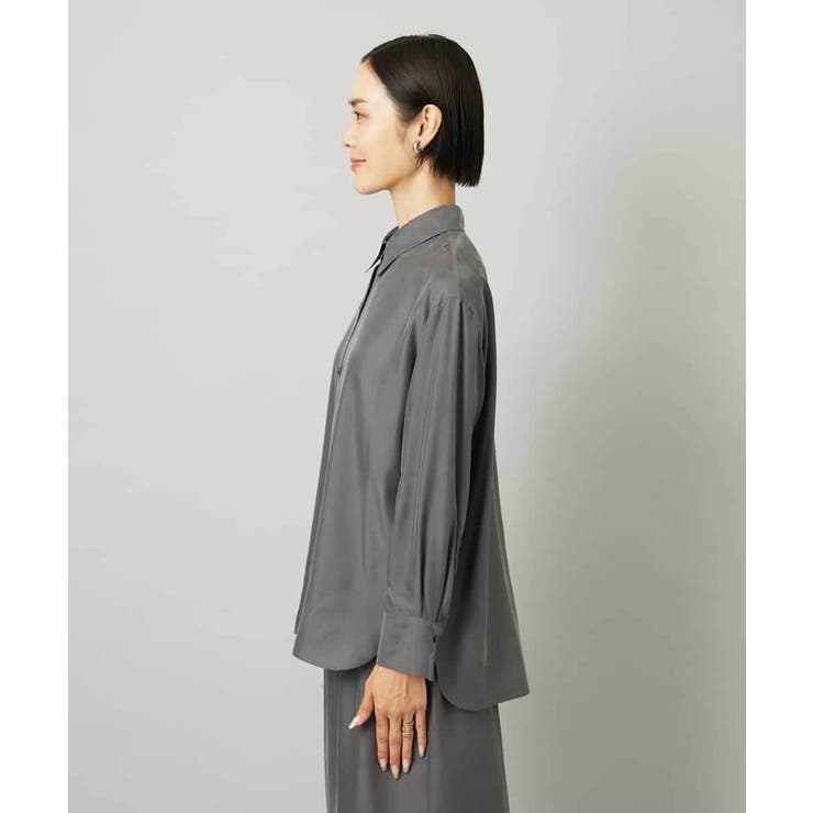 [セットアップ対応]とろみシャツ | MICHEL KLEIN | 詳細画像26 
