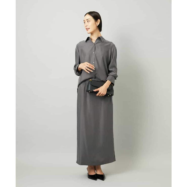 [セットアップ対応]とろみシャツ | MICHEL KLEIN | 詳細画像6 