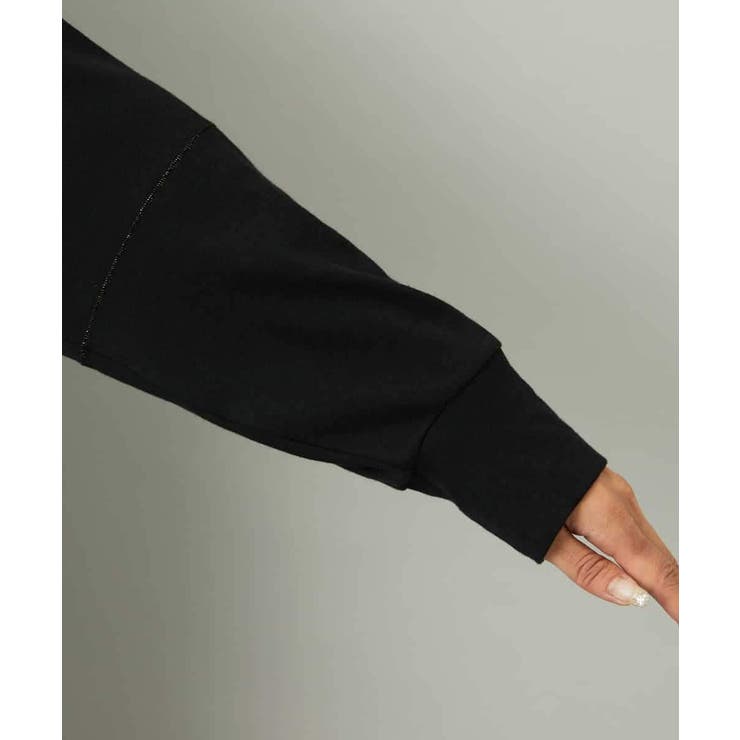 シアー裏毛アクセントラメパーカー | MICHEL KLEIN | 詳細画像24 