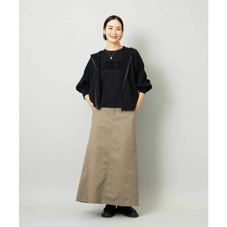 シアー裏毛アクセントラメパーカー | MICHEL KLEIN | 詳細画像5 