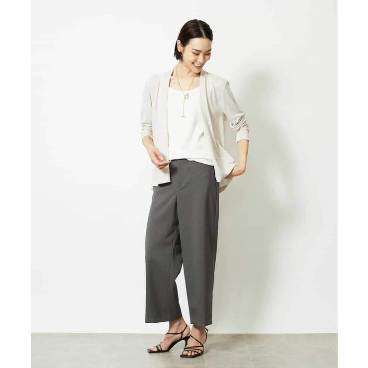 [紫外線/冷房対策に]ショートトッパーカーディガン | MICHEL KLEIN | 詳細画像11 