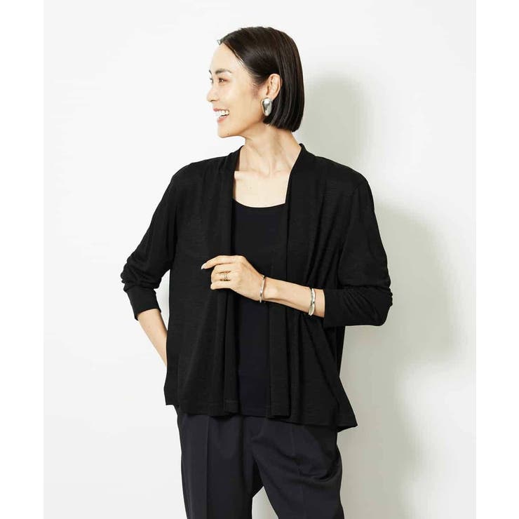 [紫外線/冷房対策に]ショートトッパーカーディガン | MICHEL KLEIN | 詳細画像13 