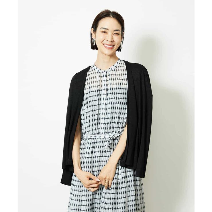 [紫外線/冷房対策に]ショートトッパーカーディガン | MICHEL KLEIN | 詳細画像17 