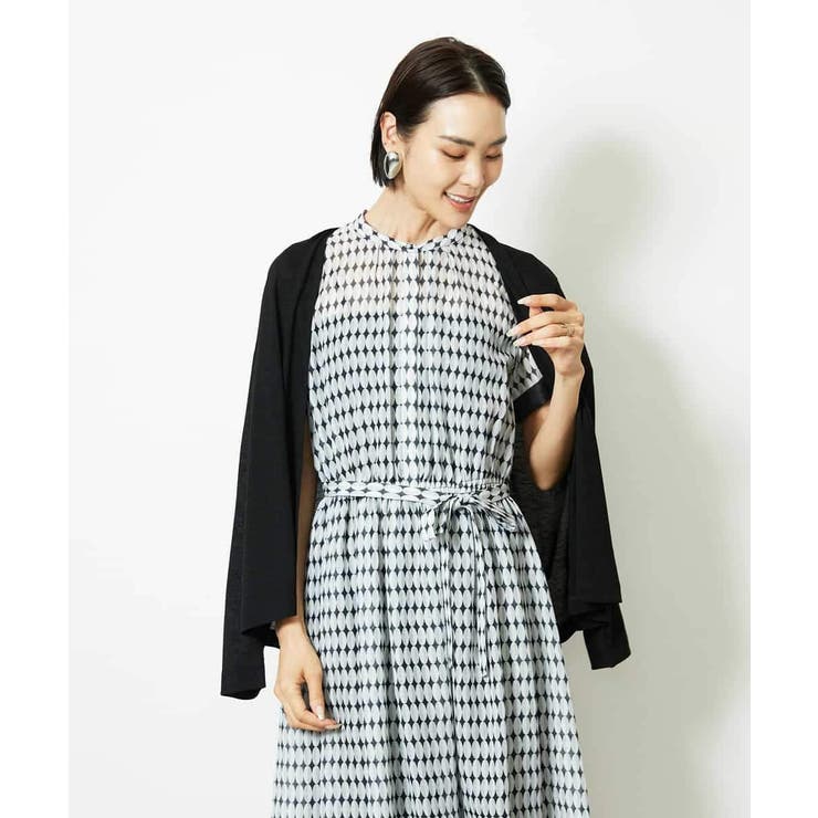 [紫外線/冷房対策に]ショートトッパーカーディガン | MICHEL KLEIN | 詳細画像18 