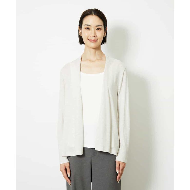 [紫外線/冷房対策に]ショートトッパーカーディガン | MICHEL KLEIN | 詳細画像23 