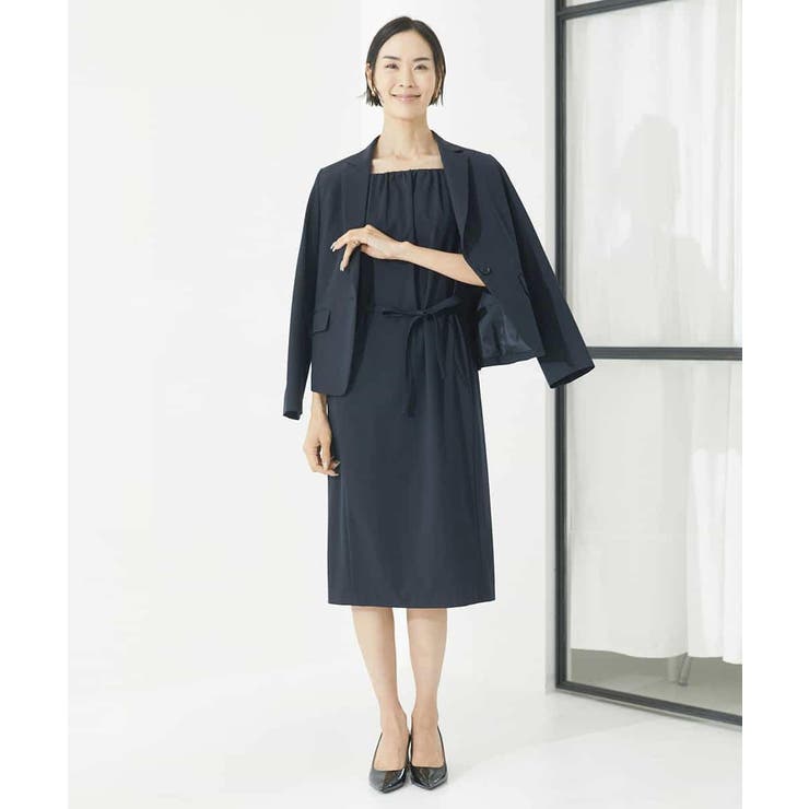 ストレッチテーラードジャケット(セットアップ対応/3サイズあり/総裏) | MICHEL KLEIN | 詳細画像20 