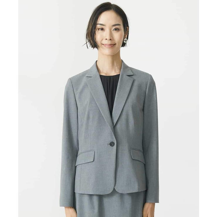 ストレッチテーラードジャケット(セットアップ対応/3サイズあり/総裏) | MICHEL KLEIN | 詳細画像22 