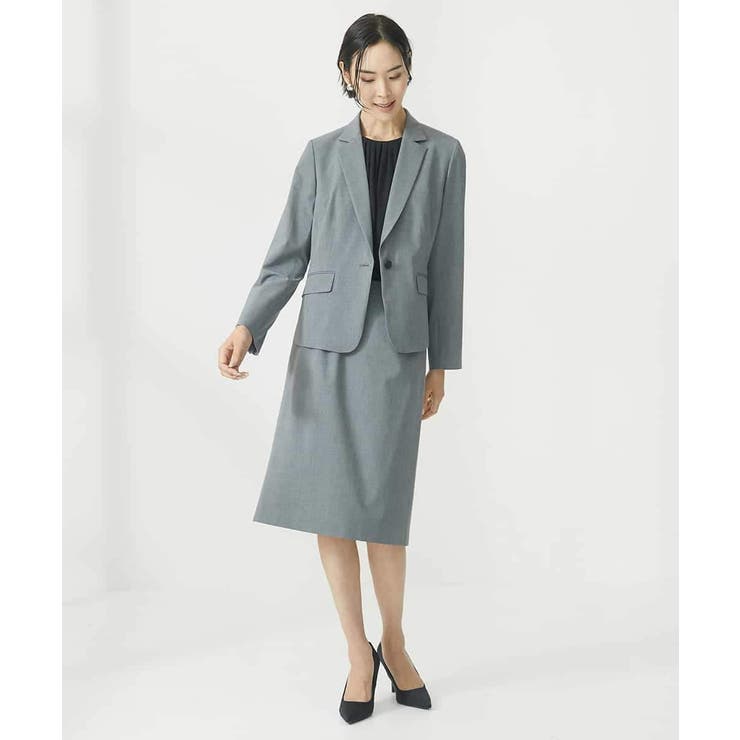 ストレッチテーラードジャケット(セットアップ対応/3サイズあり/総裏) | MICHEL KLEIN | 詳細画像8 