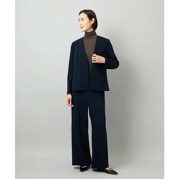 [セットアップ対応]ノーカラージャケット | MICHEL KLEIN | 詳細画像12 