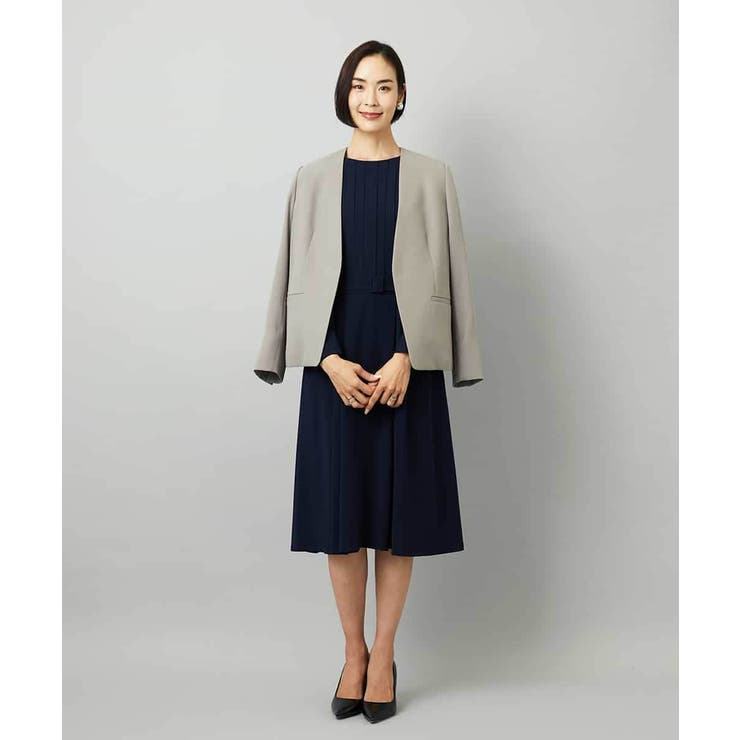 [セットアップ対応]ノーカラージャケット | MICHEL KLEIN | 詳細画像16 