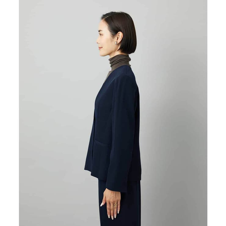 [セットアップ対応]ノーカラージャケット | MICHEL KLEIN | 詳細画像20 