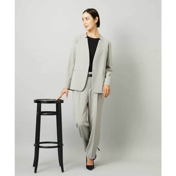 [セットアップ対応]ノーカラージャケット | MICHEL KLEIN | 詳細画像14 