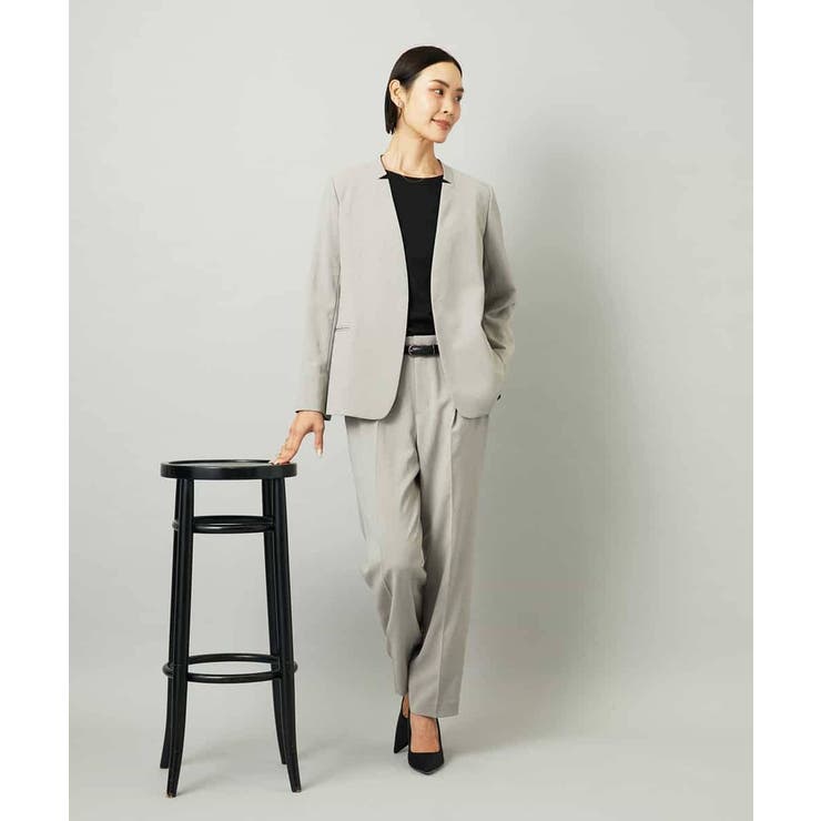 [セットアップ対応]ノーカラージャケット | MICHEL KLEIN | 詳細画像15 