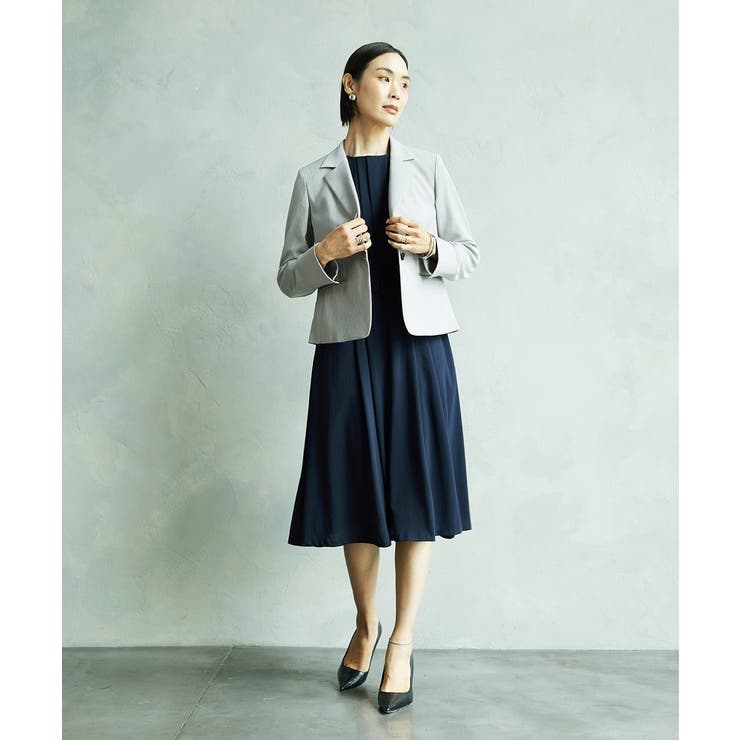 [セットアップ対応]ノーカラージャケット | MICHEL KLEIN | 詳細画像16 