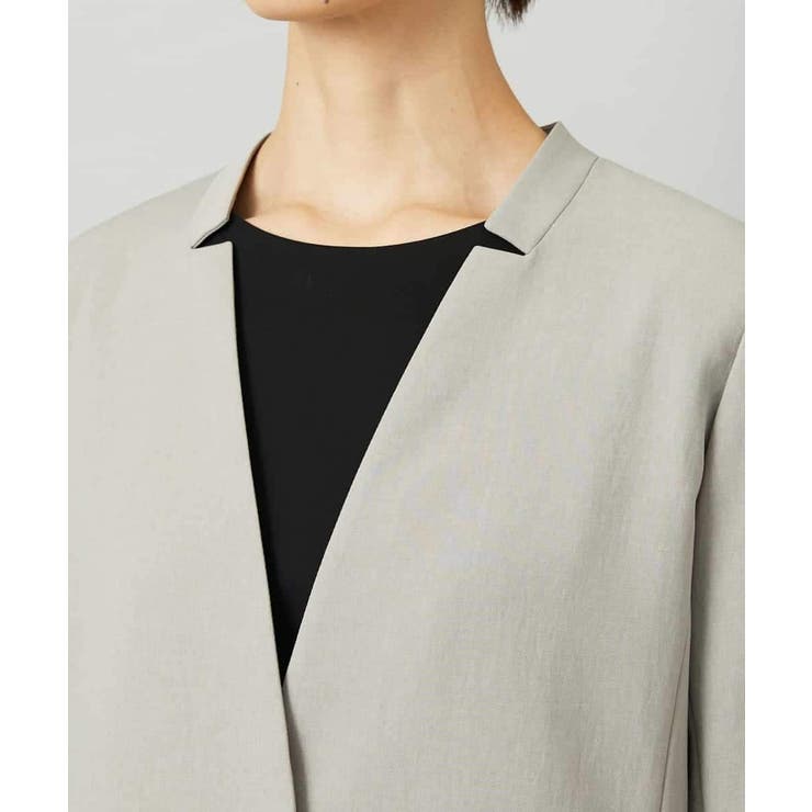 [セットアップ対応]ノーカラージャケット | MICHEL KLEIN | 詳細画像2 