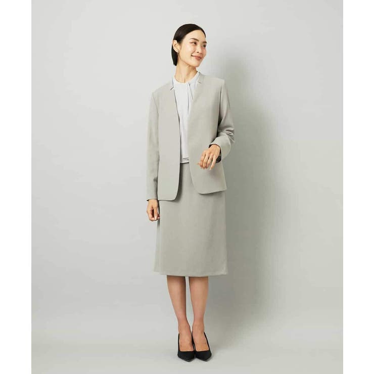 [セットアップ対応]ノーカラージャケット | MICHEL KLEIN | 詳細画像21 