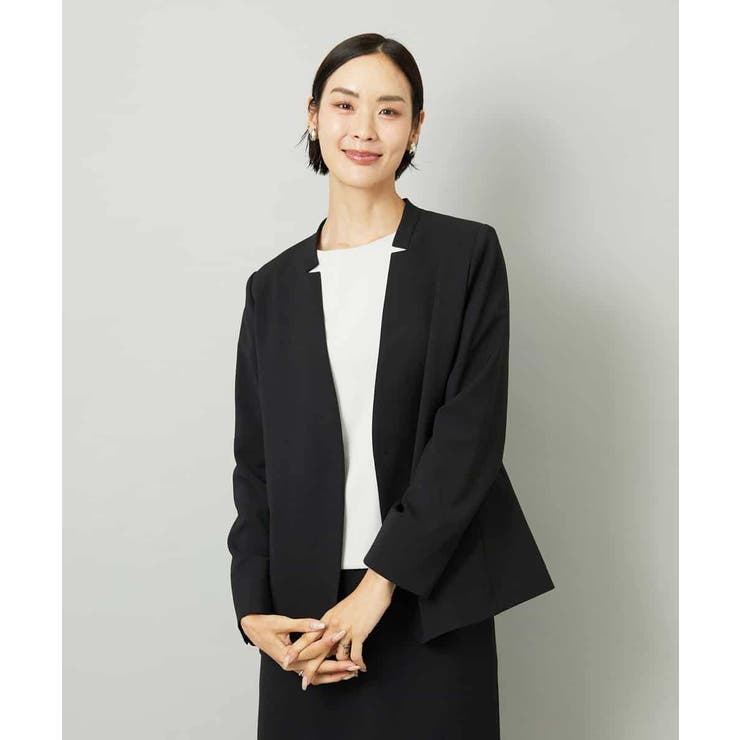 [セットアップ対応]ノーカラージャケット | MICHEL KLEIN | 詳細画像25 