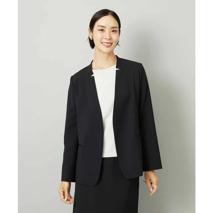 [セットアップ対応]ノーカラージャケット | MICHEL KLEIN | 詳細画像26 