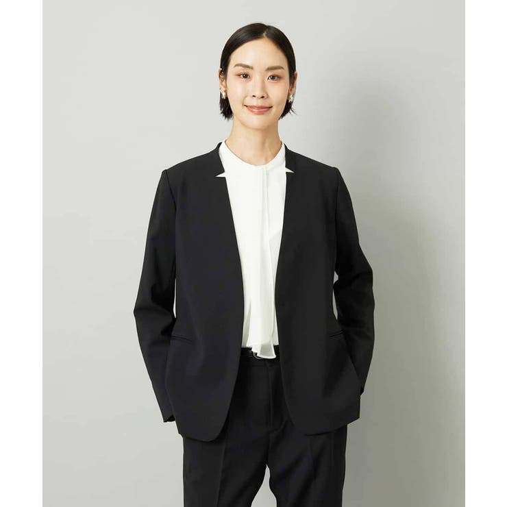 [セットアップ対応]ノーカラージャケット | MICHEL KLEIN | 詳細画像30 