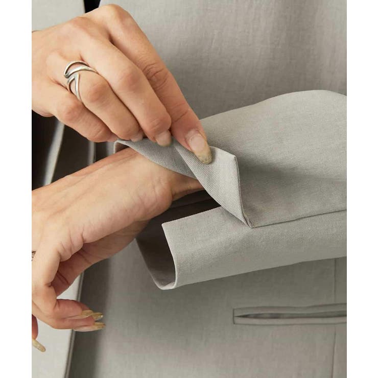 [セットアップ対応]ノーカラージャケット | MICHEL KLEIN | 詳細画像5 