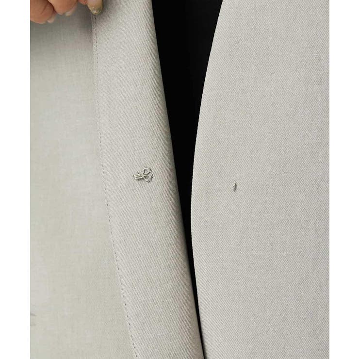 [セットアップ対応]ノーカラージャケット | MICHEL KLEIN | 詳細画像6 