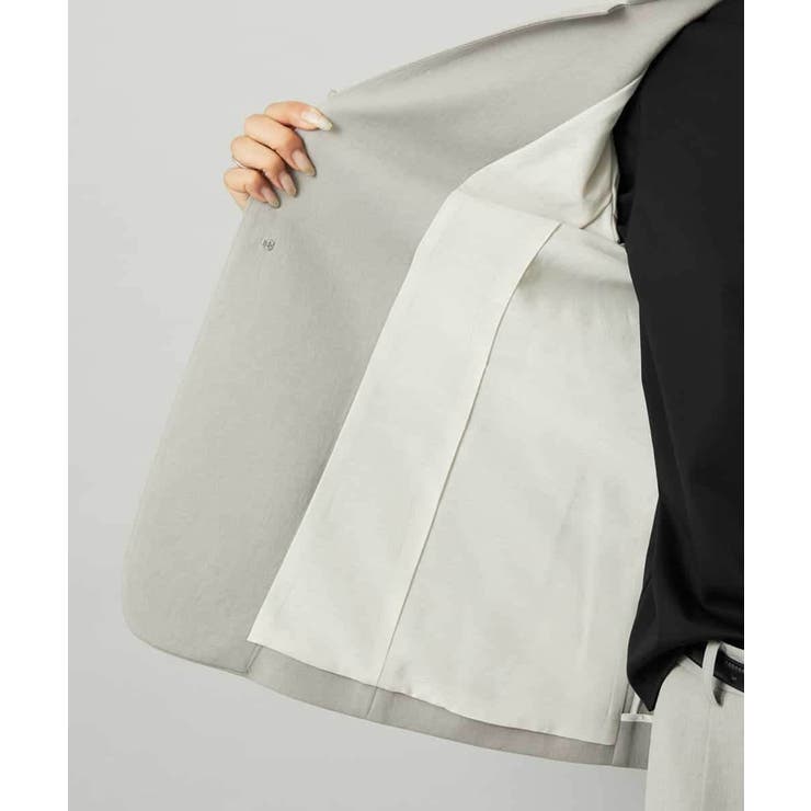 [セットアップ対応]ノーカラージャケット | MICHEL KLEIN | 詳細画像7 