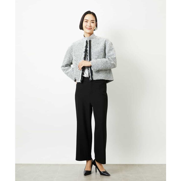 [セットアップ対応]ファンシーツイードショートジャケット | MICHEL KLEIN | 詳細画像17 