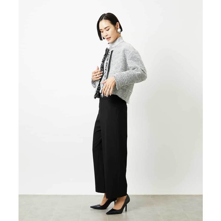 [セットアップ対応]ファンシーツイードショートジャケット | MICHEL KLEIN | 詳細画像18 