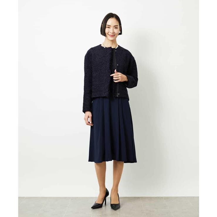 [セットアップ対応]ファンシーツイードショートジャケット | MICHEL KLEIN | 詳細画像31 