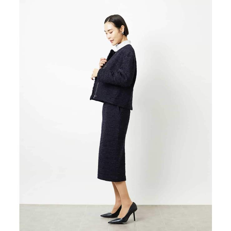 [セットアップ対応]ファンシーツイードショートジャケット | MICHEL KLEIN | 詳細画像39 