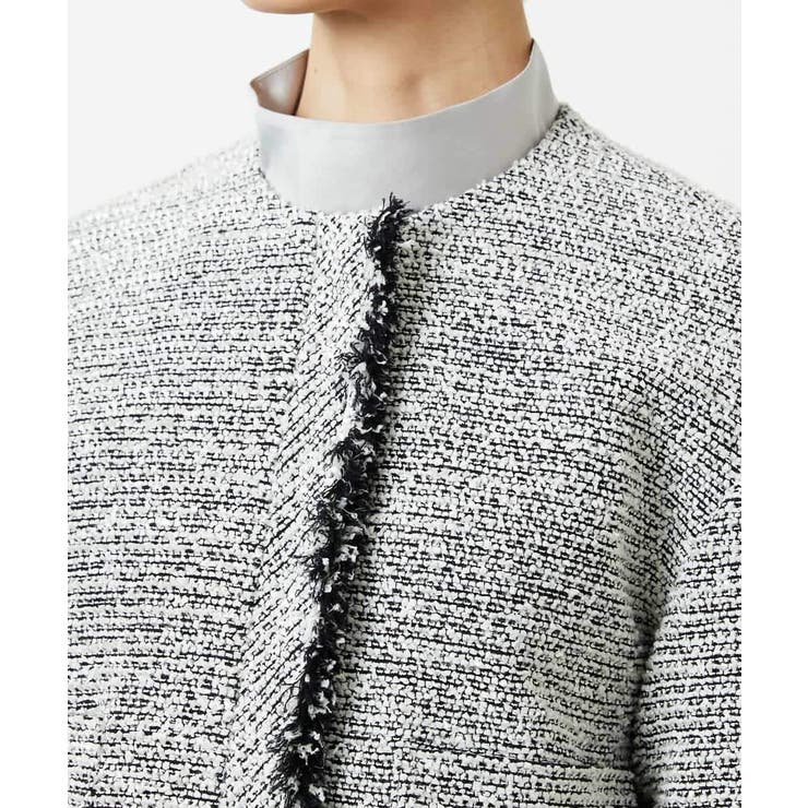 [セットアップ対応]ファンシーツイードショートジャケット | MICHEL KLEIN | 詳細画像47 