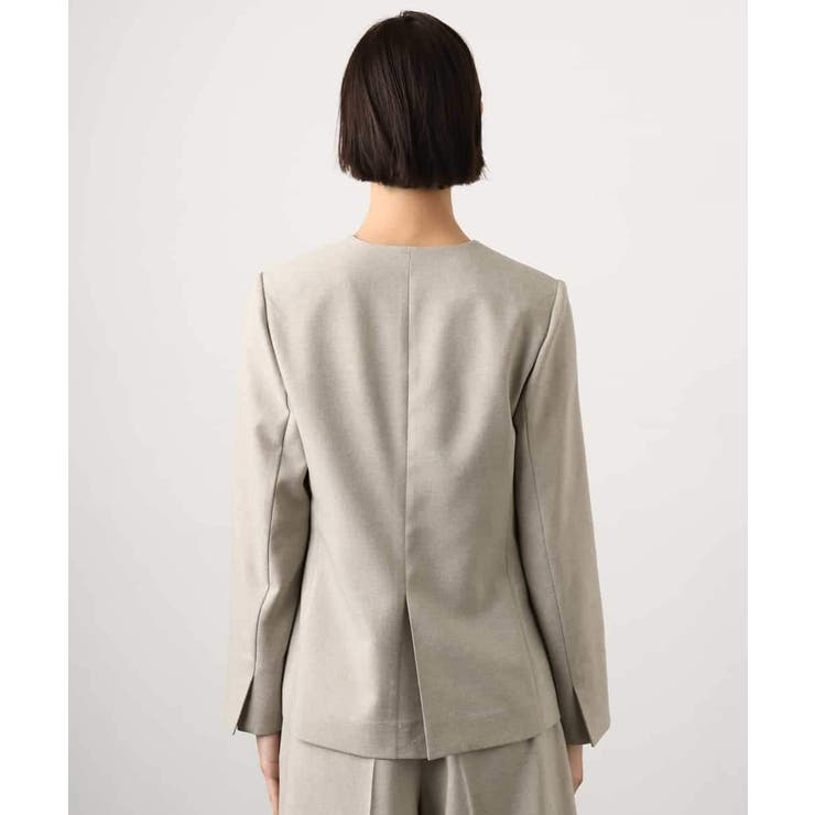 [セットアップ対応]ツイードライク ノーカラージャケット | MICHEL KLEIN | 詳細画像17 