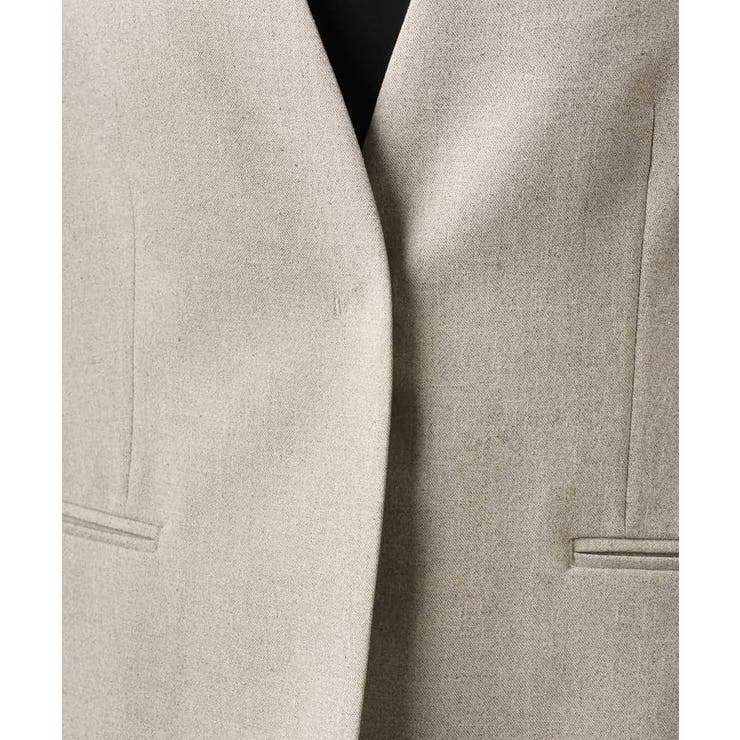 [セットアップ対応]ツイードライク ノーカラージャケット | MICHEL KLEIN | 詳細画像23 