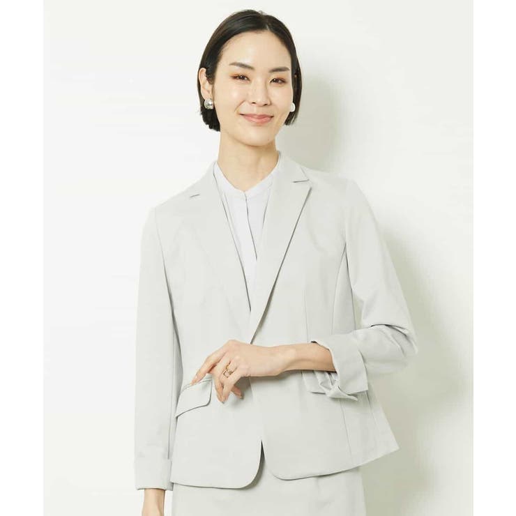 ［セットアップ対応/裏地なし］モクロディテーラードジャケット | MICHEL KLEIN | 詳細画像14 