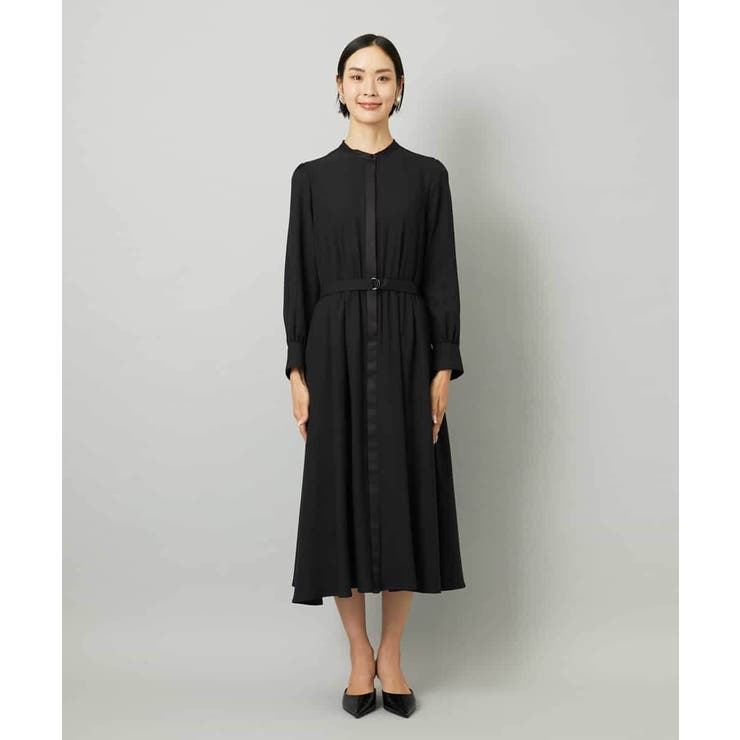 ノーカラーフレアーワンピース | MICHEL KLEIN | 詳細画像15 