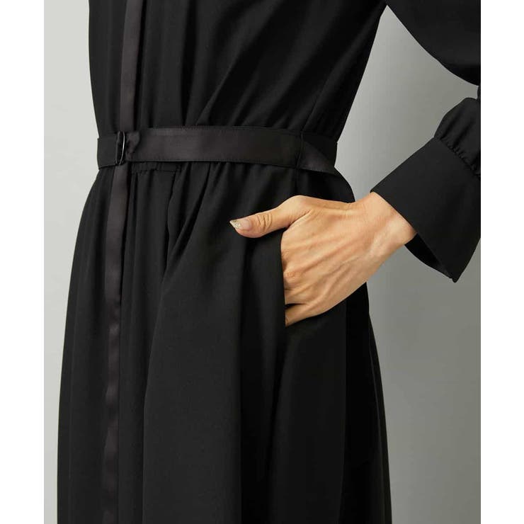 ノーカラーフレアーワンピース | MICHEL KLEIN | 詳細画像22 