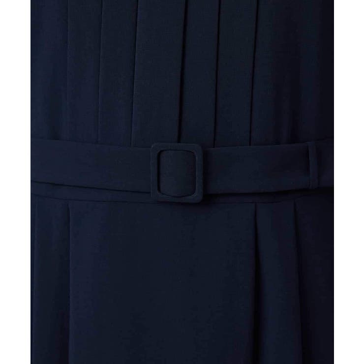 ノーカラープリーツワンピース | MICHEL KLEIN | 詳細画像2 