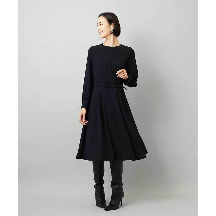 ノーカラープリーツワンピース | MICHEL KLEIN | 詳細画像23 