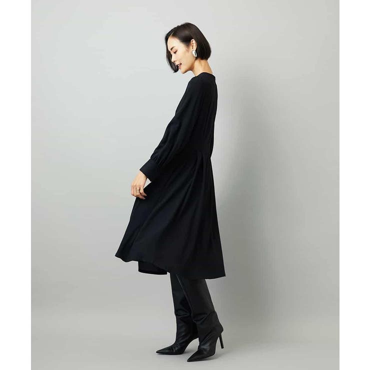 ノーカラープリーツワンピース | MICHEL KLEIN | 詳細画像25 