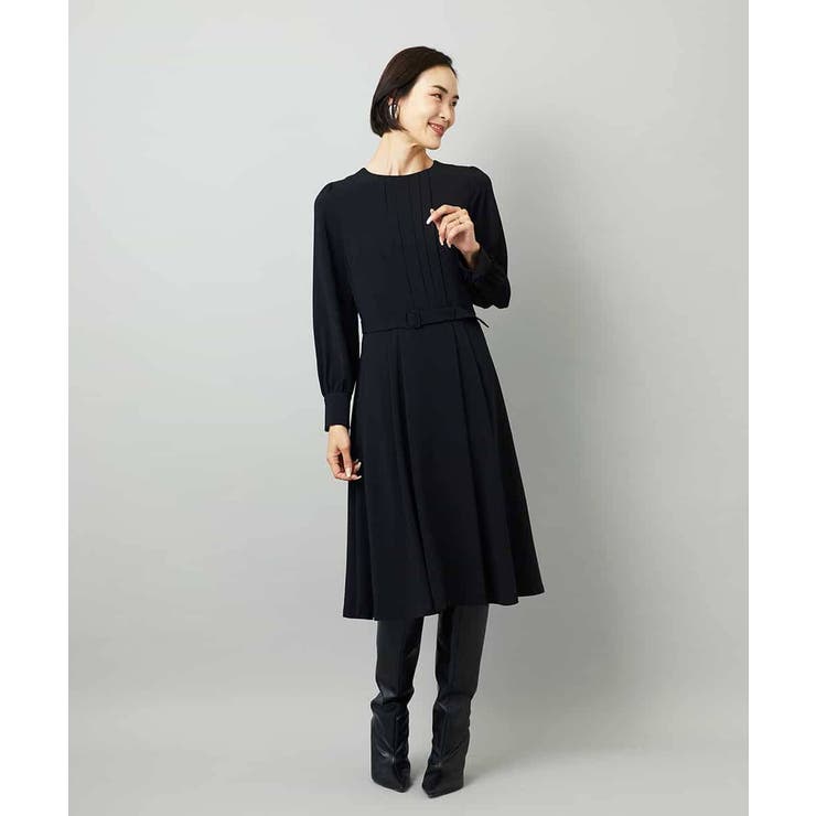 ノーカラープリーツワンピース | MICHEL KLEIN | 詳細画像26 