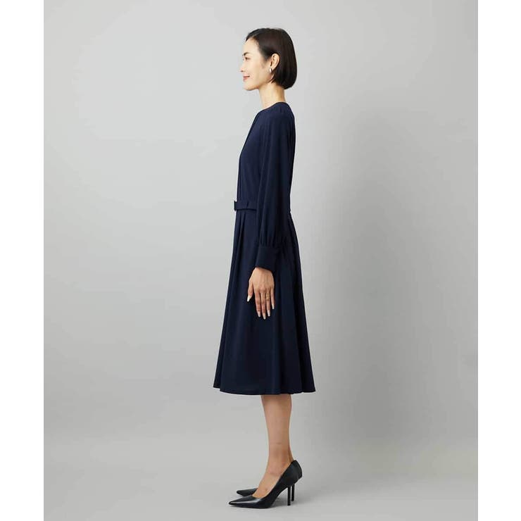 ノーカラープリーツワンピース | MICHEL KLEIN | 詳細画像28 