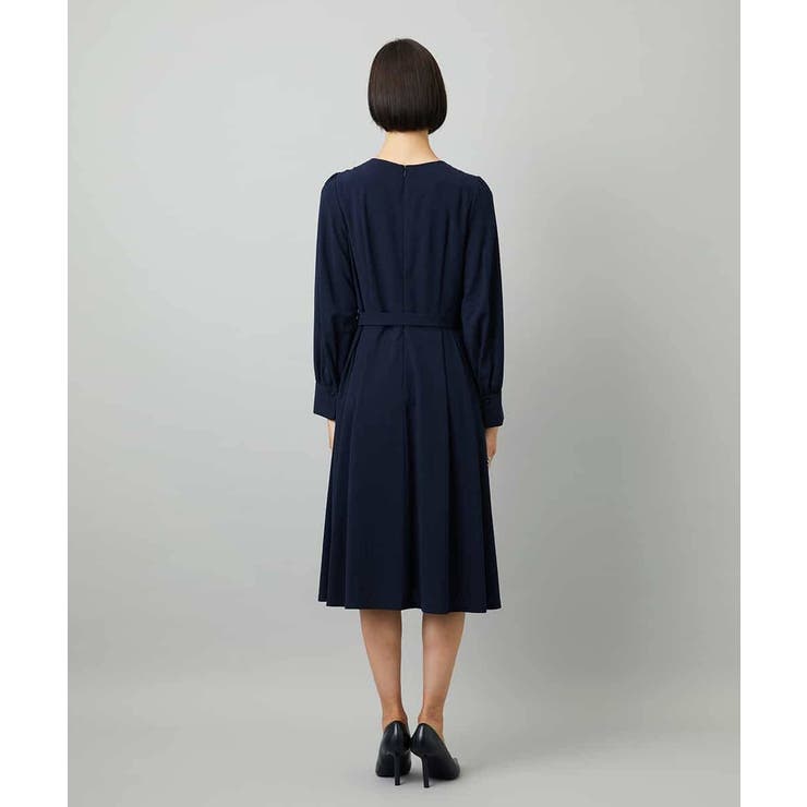 ノーカラープリーツワンピース | MICHEL KLEIN | 詳細画像29 