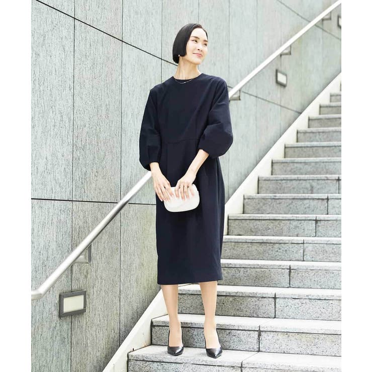 ［オケージョン/セレモニー］スリーブコンシャスワンピース | MICHEL KLEIN | 詳細画像2 