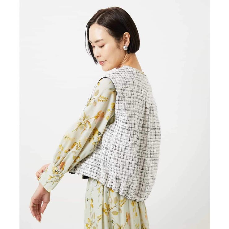 フラワープリントワンピース | MICHEL KLEIN | 詳細画像13 