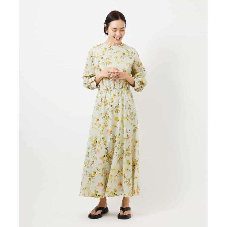 フラワープリントワンピース | MICHEL KLEIN | 詳細画像17 