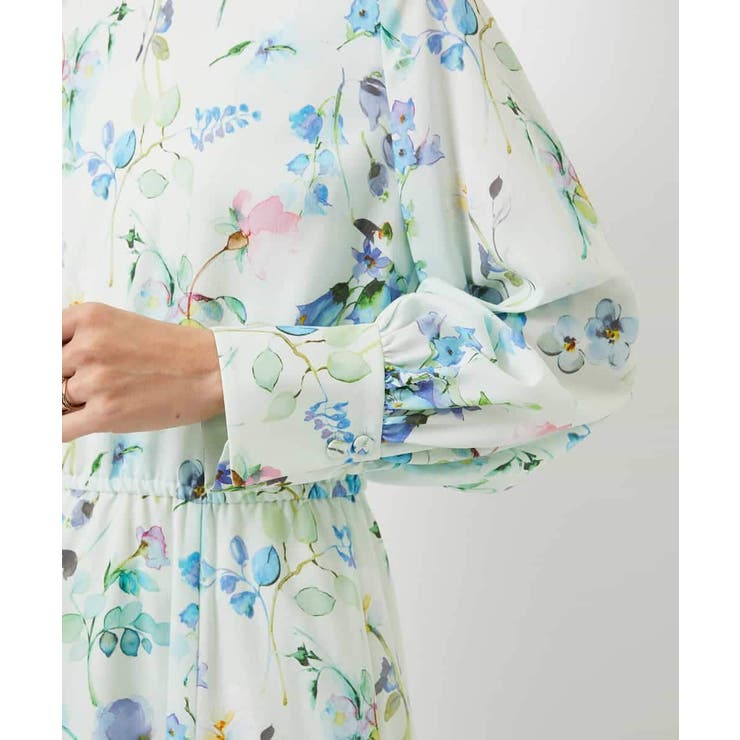 フラワープリントワンピース | MICHEL KLEIN | 詳細画像24 