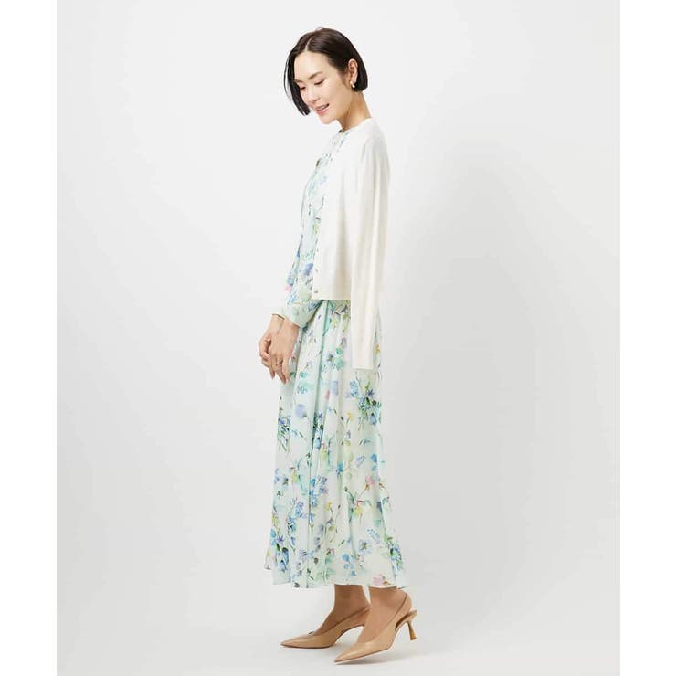 フラワープリントワンピース | MICHEL KLEIN | 詳細画像7 