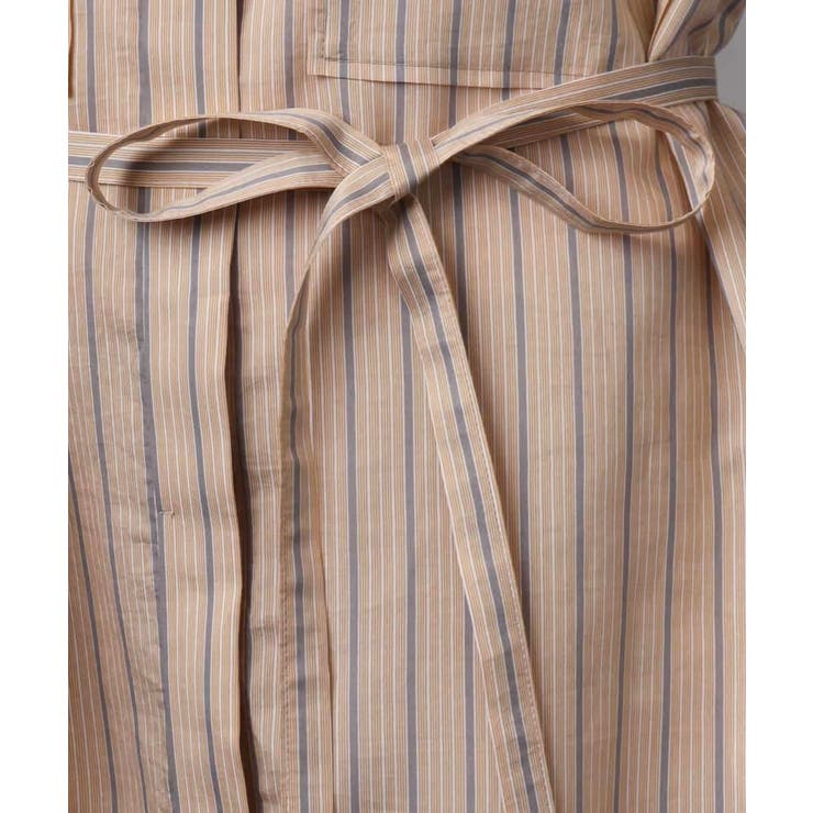 ストライプ柄ダブルポケットワンピース | MICHEL KLEIN | 詳細画像17 