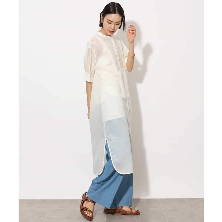 シアーシャツワンピース | MICHEL KLEIN | 詳細画像10 