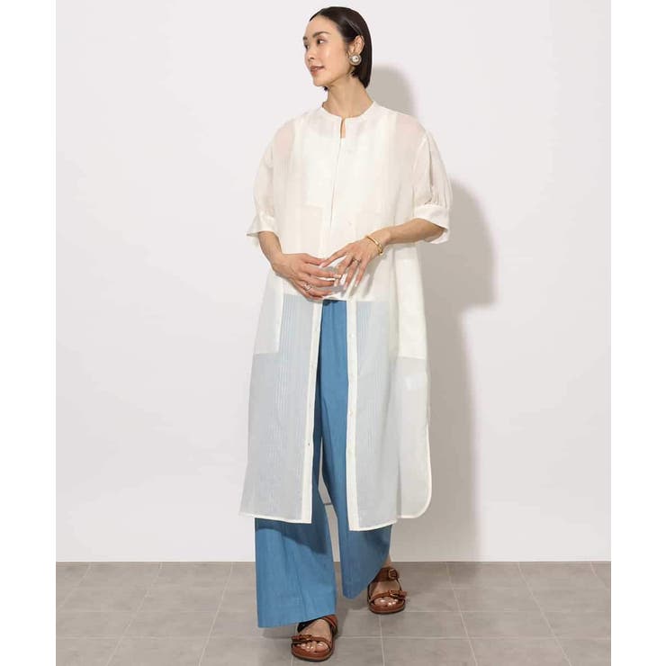 シアーシャツワンピース | MICHEL KLEIN | 詳細画像11 